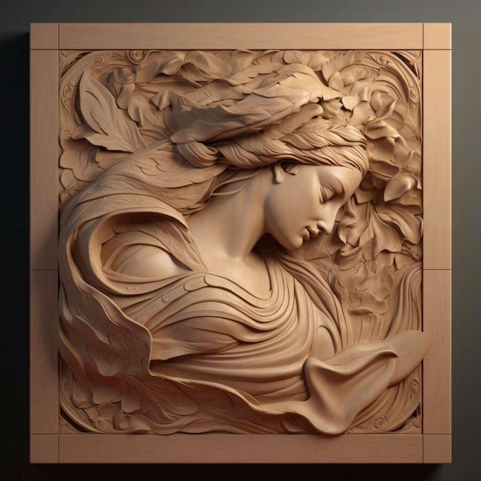 نموذج ثلاثي الأبعاد لآلة CNC 3D Art 